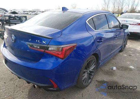 2022 Acura Ilx Premium A-Spec Packages/Technology A-Spec Packages z USA, uszkodzony, nr VIN 19UDE2F82NA002833